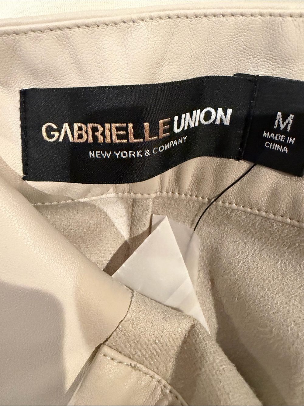 Gabrielle Union Cream butter soft wrap skirt - new - accompany top similar